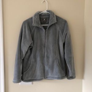 Gray Full Zip Sweatshirt